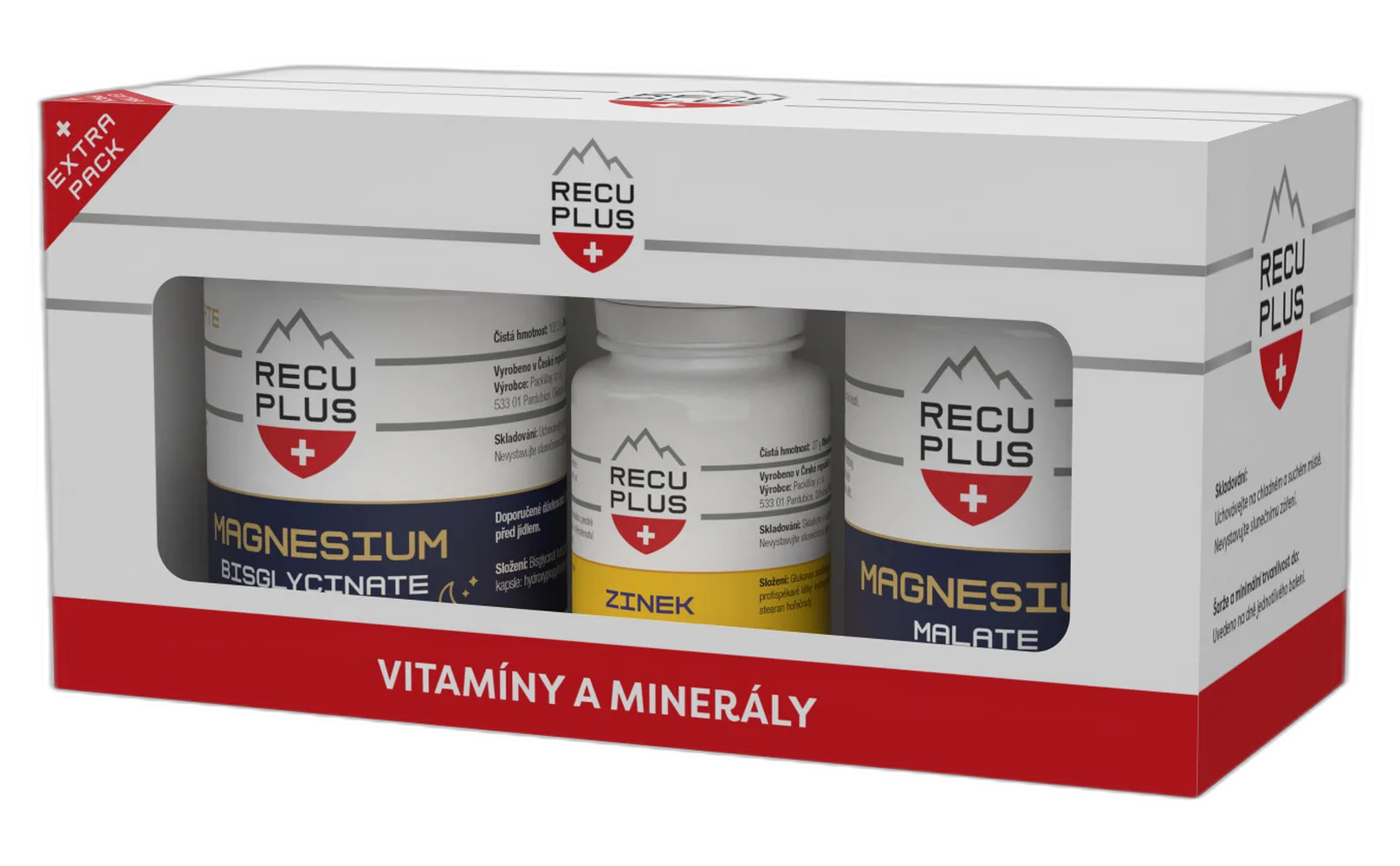 Magnesium a zinek extra pack